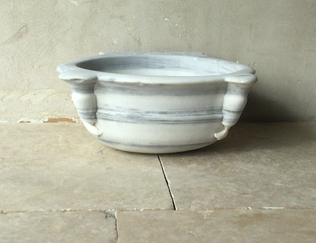 Reclaimed White Marble Sink - image 2